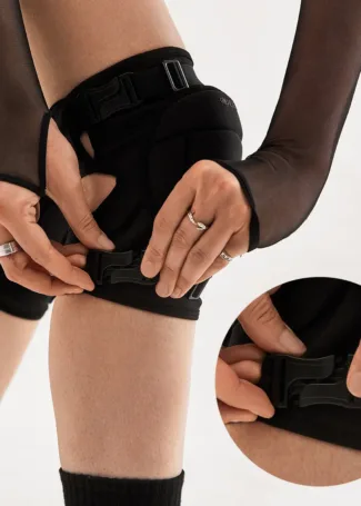 Adjustable Knee pads – EASY WAY – Black 4 - 14 vynoska 1 jpg