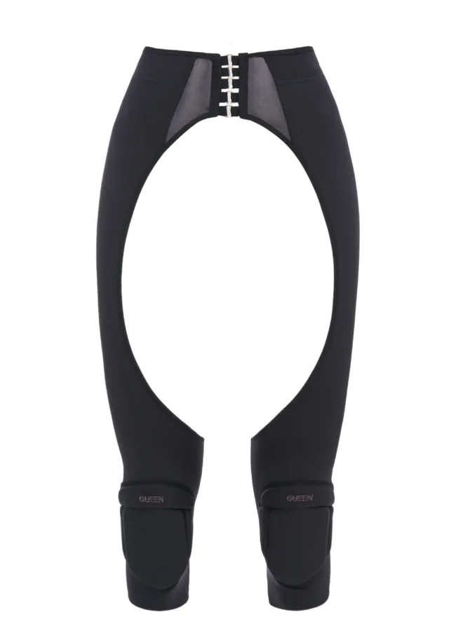 Наколінники з сіткою та регуляторами – CAPRI – Чорні - 17 scaled