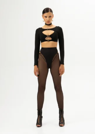 Mesh Leggins – CANDY – Black - 1Lviv 23.05 Queenpolewear 0374 scaled