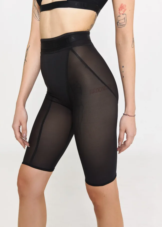 Bikes Shorts with Mesh – COMPRESSIVE – Black - 22D5726 scaled