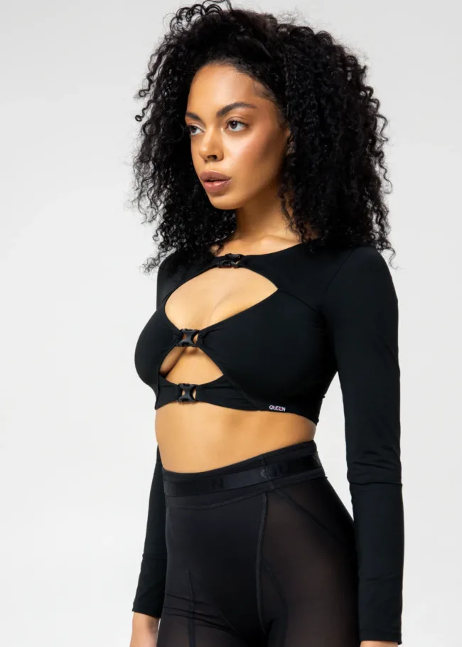 Топ з довгими рукавами – Black Rush - 2Queens Kyiv 0023 scaled